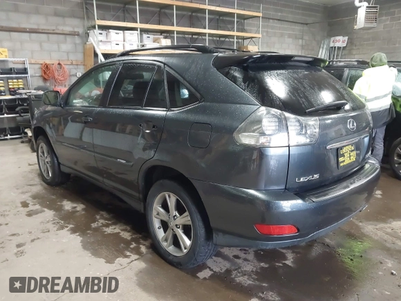 2007 Lexus RX 400h z VIN JTJGW31U172001122, wystawiony jako IAAI lot #42335831 z przebiegiem 232 699 mil mil oraz . Historia ofert i sprzedaży dostępna na DreamBid. Obrazek 3.