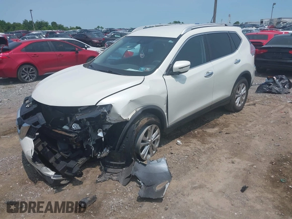 2016 Nissan Rogue SV z VIN KNMAT2MVXGP699801, wystawiony jako IAAI lot #42371588 z przebiegiem 153 084 mil mil oraz . Historia ofert i sprzedaży dostępna na DreamBid. Obrazek 17.