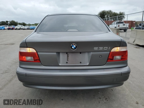 2003 BMW 5 Series 530iA with VIN WBADT63493CK45583, listed as a Copart auction lot 79514054 with 103,882 mi miles and Salvage Title. Bid and sale history available at carsss.com. Image 6.
