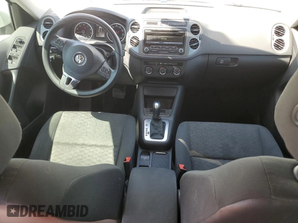 2014 Volkswagen Tiguan SE with VIN WVGAV3AX0EW614369, listed as a Copart auction lot 57664045 with 85,504 mi miles and Salvage title. Bid and sale history available at DreamBid. Image 8.