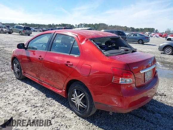 2007 Toyota Yaris with VIN JTDBT923171130563, listed as a IAAI auction lot 38763237 with 180,320 mi miles. Bid and sale history available at carsss.com. Image 3.