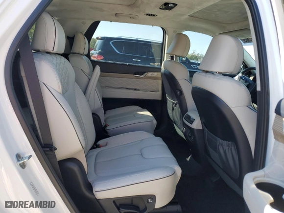 2022 Hyundai Palisade Calligraphy with VIN KM8R74HE0NU412246, listed as a Copart auction lot 45498005 with 41,947 mi miles and Salvage Title. Bid and sale history available at carsss.com. Image 11.