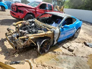 2017 Ford Mustang GT with VIN 1FA6P8CF1H5203696, listed as a Copart auction lot 63377405 with Not provided miles and Salvage title. Bid and sale history available at DreamBid. Image 1.