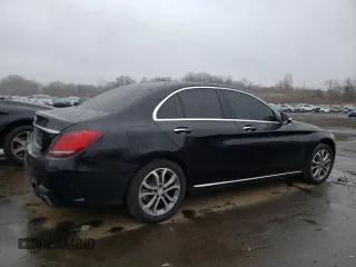 2015 Mercedes-Benz C-Class C 300 Luxury with VIN 55SWF4KB7FU025081, listed as a Copart auction lot 46940995 with 136,291 mi miles and Non Repairable. Bid and sale history available at carsss.com. Image 3.
