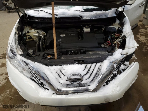 2016 Nissan Murano S with VIN 5N1AZ2MH4GN133309, listed as a Copart auction lot 42117705 with 164,386 mi miles and Salvage Title. Bid and sale history available at carsss.com. Image 12.