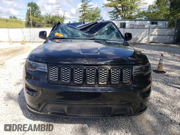 2022 Jeep Grand Cherokee WK Laredo E with VIN 1C4RJFAG8NC149345, listed as a Copart auction lot 66997474 with 0 mi miles and Salvage Title. Bid and sale history available at carsss.com. Image 5.