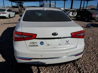 2014 Kia Cadenza Limited with VIN KNALN4D75E5146821, listed as a Copart auction lot 87970895 with 52,447 mi miles and Salvage Title. Bid and sale history available at carsss.com. Image 6.