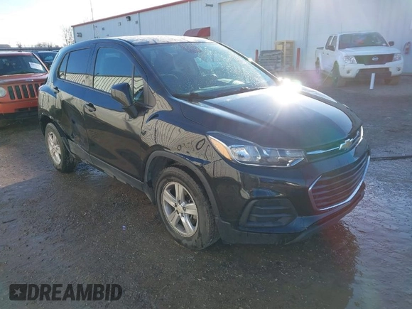 2021 Chevrolet Trax LS with VIN KL7CJKSB5MB337520, listed as a IAAI auction lot 41554924 with 139,501 mi miles. Bid and sale history available at carsss.com. Image 1.