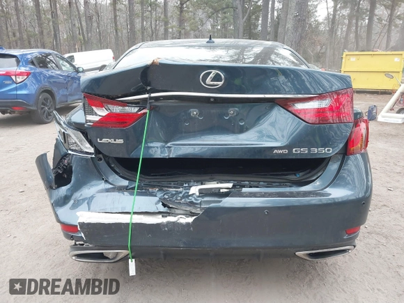2013 Lexus GS 350 with VIN JTHCE1BL6D5006761, listed as a IAAI auction lot 41376327 with 173,698 mi miles. Bid and sale history available at carsss.com. Image 6.