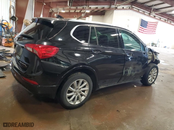 2019 Buick Envision Essence with VIN LRBFX2SA4KD042298, listed as a Copart auction lot 46327645 with NaN miles and Clean Title. Bid and sale history available at carsss.com. Image 3.