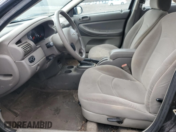 2004 Chrysler Sebring LX with VIN 1C3EL46X44N233837, listed as a Copart auction lot 51614685 with 161,676 mi miles and Salvage Title. Bid and sale history available at DreamBid. Image 7.
