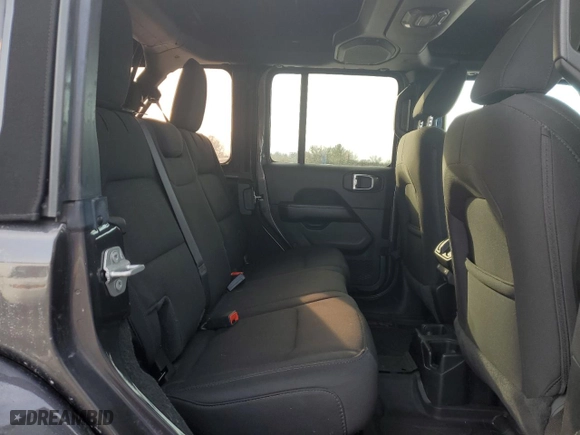 2020 Jeep Wrangler Unlimited Sahara with VIN 1C4HJXEN4LW224564, listed as a Copart auction lot 88884175 with 54,583 mi miles and Salvage Title. Bid and sale history available at carsss.com. Image 11.