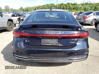 2019 Audi A7 Prestige with VIN WAUV2AF27KN121089, listed as a Copart auction lot 57636514 with 18,367 mi miles and Salvage Title. Bid and sale history available at carsss.com. Image 6.