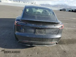 2025 Tesla Model 3 Long Range with VIN 5YJ3E1EB3SF891419, listed as a Copart auction lot 43178755 with Not Provided miles and Salvage Title. Bid and sale history available at DreamBid. Image 6.