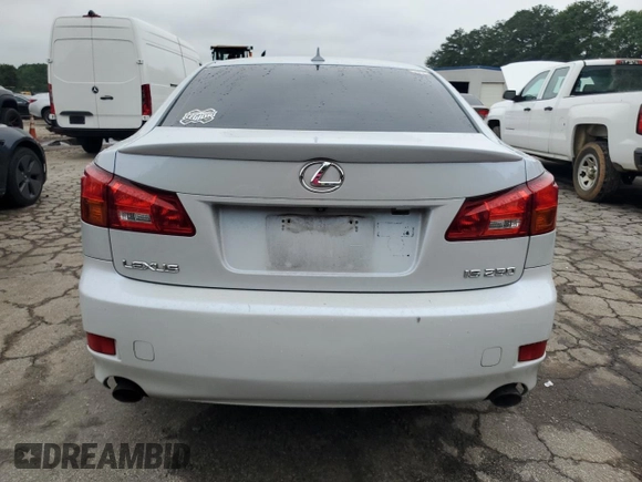 2007 Lexus IS 250 z VIN JTHBK262575048645, wystawiony jako Copart lot #59610605 z przebiegiem 162 327 mil mil oraz Czysty tytuł • Clean title. Historia ofert i sprzedaży dostępna na DreamBid. Obrazek 6.