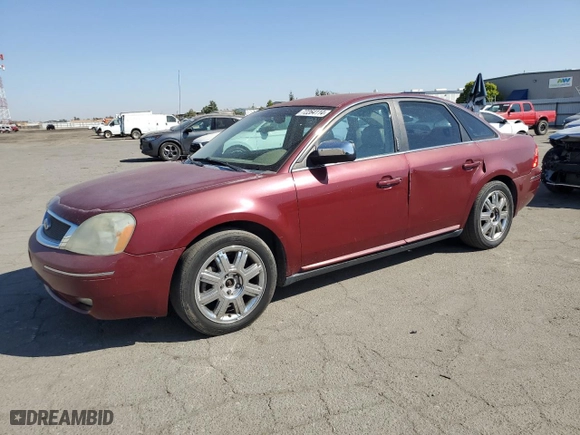 2007 Ford Five Hundred Limited with VIN 1FAHP25197G138834, listed as a Copart auction lot 72264114 with 216,504 mi miles and Salvage Title. Bid and sale history available at carsss.com. Image 1.