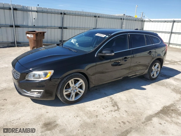 2015 Volvo V60 T5 Premier with VIN YV1612SK8F1241013, listed as a Copart auction lot 46836325 with 112,607 mi miles and Salvage Title. Bid and sale history available at carsss.com. Image 1.