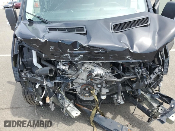 2024 Ford Transit Passenger XL with VIN 1FBAX2C87RKA89021, listed as a Copart auction lot 54859575 with 28,791 mi miles and Salvage title. Bid and sale history available at DreamBid. Image 12.