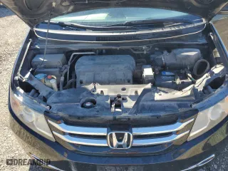 2015 Honda Odyssey Touring Elite with VIN 5FNRL5H91FB009170, listed as a Copart auction lot 43314175 with 102,597 mi miles and Salvage Title. Bid and sale history available at carsss.com. Image 12.