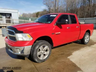 2016 Ram 1500 Big Horn with VIN 1C6RR7GT9GS286894, listed as a Copart auction lot 49415545 with 158,800 mi miles and Clean Title. Bid and sale history available at carsss.com. Image 1.
