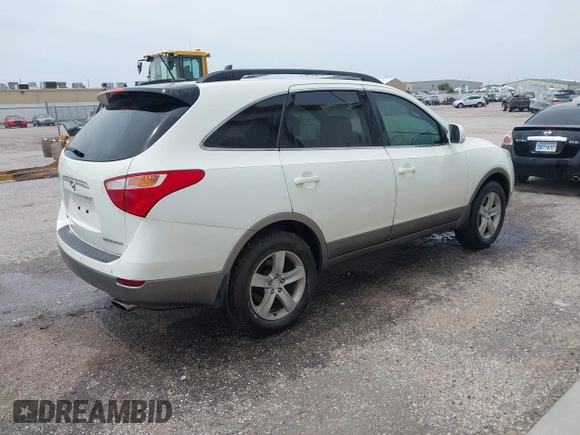 2009 Hyundai Veracruz GLS with VIN KM8NU13C09U081315, listed as a IAAI auction lot 42460456 with 160,000 mi miles and . Bid and sale history available at DreamBid. Image 4.