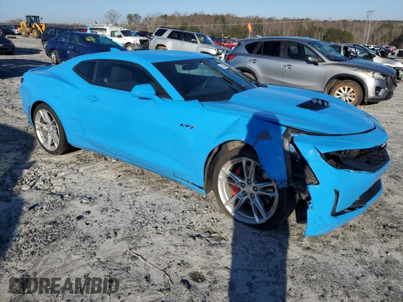 2023 Chevrolet Camaro LT1 with VIN 1G1FF1R77P0114711, listed as a Copart auction lot 43577835 with 35,955 mi miles and Clean Title. Bid and sale history available at DreamBid. Image 4.