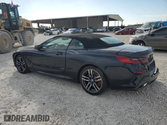 2022 BMW 8 Series 840i with VIN WBADZ4C09NCH78622, listed as a Copart auction lot 77669793 with 0 mi miles. Bid and sale history available at carsss.com. Image 2.