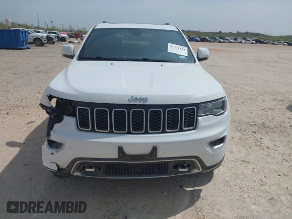 2018 Jeep Grand Cherokee Limited with VIN 1C4RJEBG3JC125652, listed as a IAAI auction lot 41921124 with Not provided miles and . Bid and sale history available at DreamBid. Image 12.