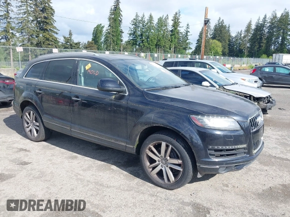 2013 Audi Q7 Premium Plus z VIN WA1LGAFE3DD009852, wystawiony jako IAAI lot #42310347 z przebiegiem 179 483 mil mil oraz . Historia ofert i sprzedaży dostępna na DreamBid. Obrazek 1.