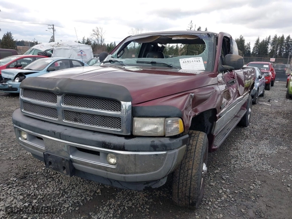 2001 Dodge Ram 2500 with VIN 1B7KF23W91J540851, listed as a IAAI auction lot 41514403 with 1 mi miles. Bid and sale history available at carsss.com. Image 18.
