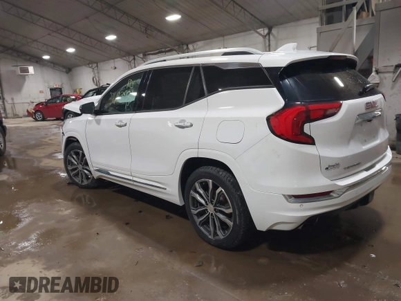 2019 GMC Terrain Denali with VIN 3GKALSEX5KL284619, listed as a IAAI auction lot 41683881 with 96,420 mi miles. Bid and sale history available at carsss.com. Image 3.