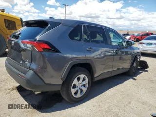 2024 Toyota RAV4 LE with VIN 2T3F1RFV9RC476045, listed as a Copart auction lot 55453285 with 7,622 mi miles and Salvage title. Bid and sale history available at DreamBid. Image 3.