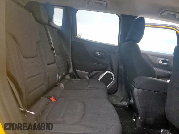 2018 Jeep Renegade Altitude with VIN ZACCJABB1JPH12561, listed as a Copart auction lot 60659245 with 39,562 mi miles and Salvage title. Bid and sale history available at DreamBid. Image 11.
