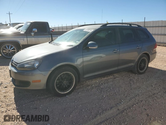 2013 Volkswagen Jetta SportWagen S with VIN 3VWKX7AJ2DM668189, listed as a Copart auction lot 41678215 with 103,709 mi miles and Salvage Title. Bid and sale history available at carsss.com. Image 1.