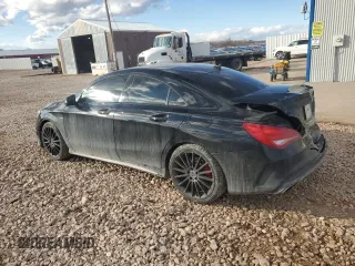 2015 Mercedes-Benz CLA 45 AMG with VIN WDDSJ5CB5FN198513, listed as a Copart auction lot 46956165 with 79,948 mi miles and Salvage title. Bid and sale history available at DreamBid. Image 2.