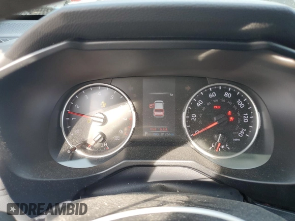 2020 Toyota RAV4 XLE with VIN 2T3W1RFV5LW058717, listed as a Copart auction lot 59592395 with 81,266 mi miles and Salvage title. Bid and sale history available at DreamBid. Image 9.