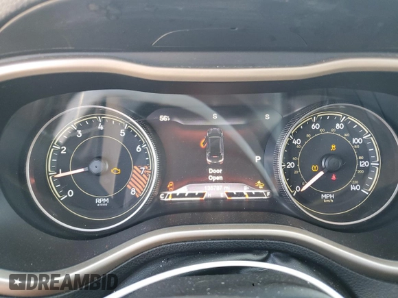 2014 Jeep Cherokee Limited with VIN 1C4PJLDS5EW212504, listed as a Copart auction lot 50762485 with 135,797 mi miles and Clean Title. Bid and sale history available at carsss.com. Image 9.