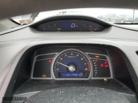 2010 Honda Civic Cpe EX with VIN 2HGFG1B82AH507012, listed as a Copart auction lot 51697385 with 111,201 mi miles and Salvage Title. Bid and sale history available at carsss.com. Image 9.