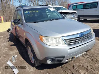 2010 Subaru Forester 2.5X Premium with VIN JF2SH6CCXAG706400, listed as a IAAI auction lot 41757153 with 133,379 mi miles. Bid and sale history available at carsss.com. Image 1.