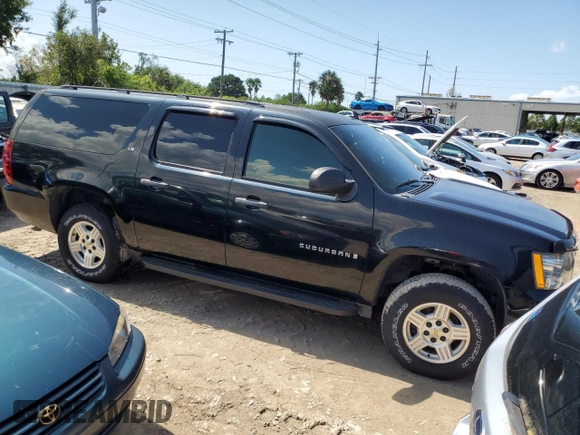 2008 Chevrolet Suburban Commercial with VIN 1GNFC16098R257297, listed as a Copart auction lot 73736354 with 0 mi miles and Non Repairable. Bid and sale history available at carsss.com. Image 4.