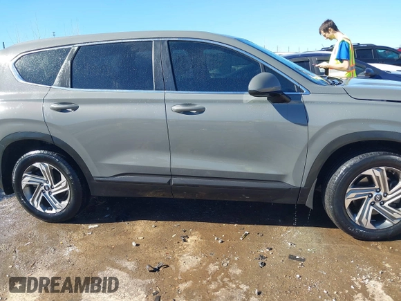 2021 Hyundai Santa Fe SE with VIN 5NMS14AJ6MH346371, listed as a IAAI auction lot 41690034 with 88,069 mi miles. Bid and sale history available at carsss.com. Image 14.