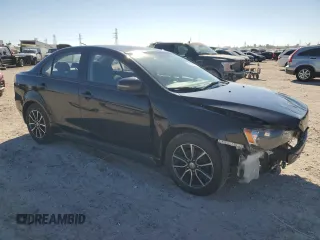 2017 Mitsubishi Lancer ES with VIN JA32U2FU7HU006058, listed as a Copart auction lot 80540794 with 140,399 mi miles and Salvage Title. Bid and sale history available at DreamBid. Image 4.