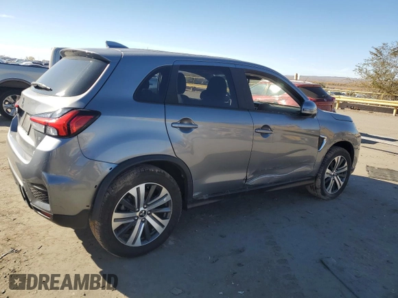 2021 Mitsubishi Outlander Sport ES with VIN JA4ARUAU9MU023112, listed as a Copart auction lot 81112584 with 0 mi miles and Salvage Title. Bid and sale history available at carsss.com. Image 3.