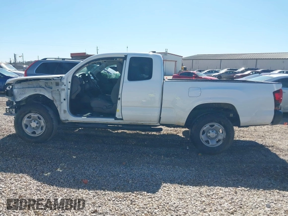 2022 Toyota Tacoma SR with VIN 3TYRX5GN5NT055120, listed as a IAAI auction lot 41687849 with 18,751 mi miles and . Bid and sale history available at DreamBid. Image 14.