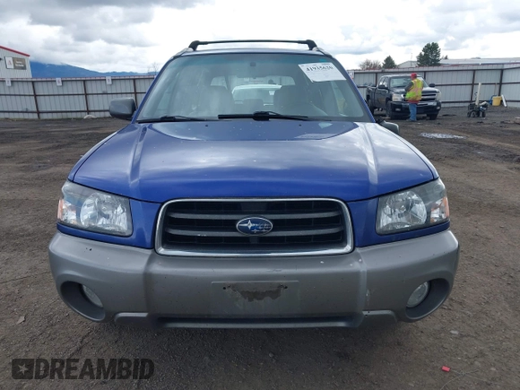 2003 Subaru Forester XS with VIN JF1SG65643H715427, listed as a IAAI auction lot 41935620 with 248,726 mi miles. Bid and sale history available at carsss.com. Image 12.