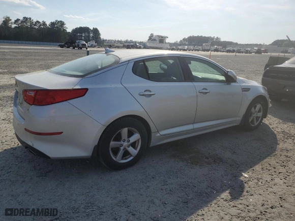 2015 Kia Optima LX with VIN 5XXGM4A76FG370253, listed as a Copart auction lot 51168525 with 231,228 mi miles and Clean Title. Bid and sale history available at carsss.com. Image 3.