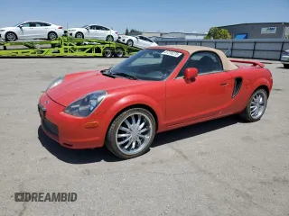 2000 Toyota MR2 z VIN JTDFR3209Y0010357, wystawiony jako Copart lot #57276275 z przebiegiem 50 149 mil mil oraz Tytuł czysty. Historia ofert i sprzedaży dostępna na DreamBid. Obrazek 1.