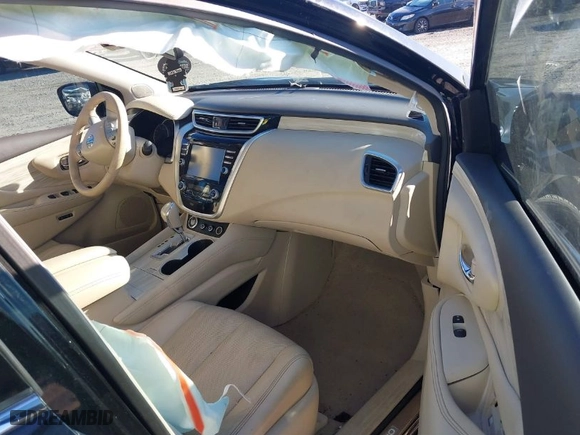 2015 Nissan Murano SL with VIN 5N1AZ2MG3FN278847, listed as a IAAI auction lot 41087917 with 133,080 mi miles. Bid and sale history available at carsss.com. Image 5.