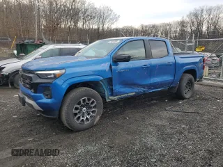 2023 Chevrolet Colorado 4WD Z71 with VIN 1GCPTDEK0P1199126, listed as a Copart auction lot 47084495 with 23,392 mi miles and Salvage Title. Bid and sale history available at DreamBid. Image 1.