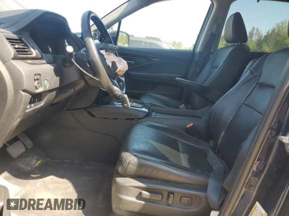 2020 Honda Pilot Touring 7-Passenger with VIN 5FNYF6H60LB501439, listed as a Copart auction lot 62011095 with Not provided miles and Salvage title. Bid and sale history available at DreamBid. Image 7.